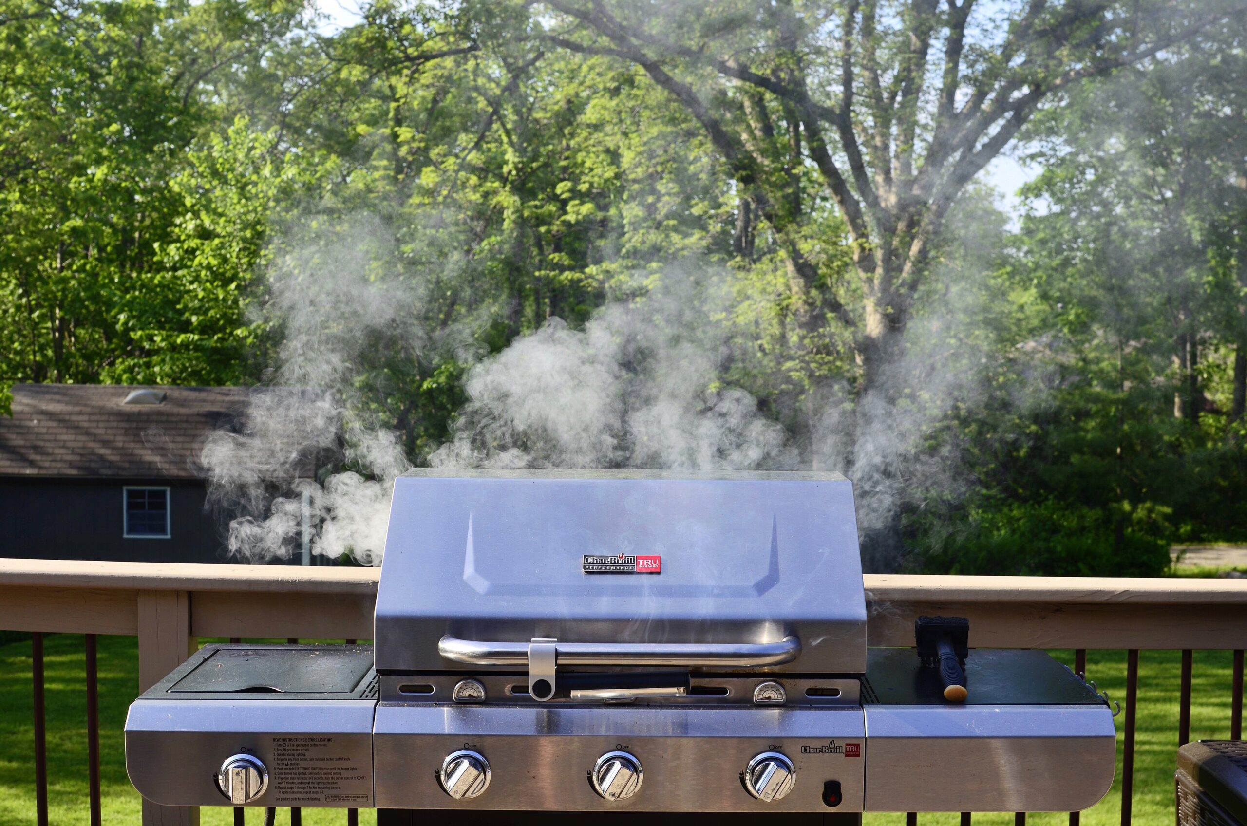 how to light gas bbq