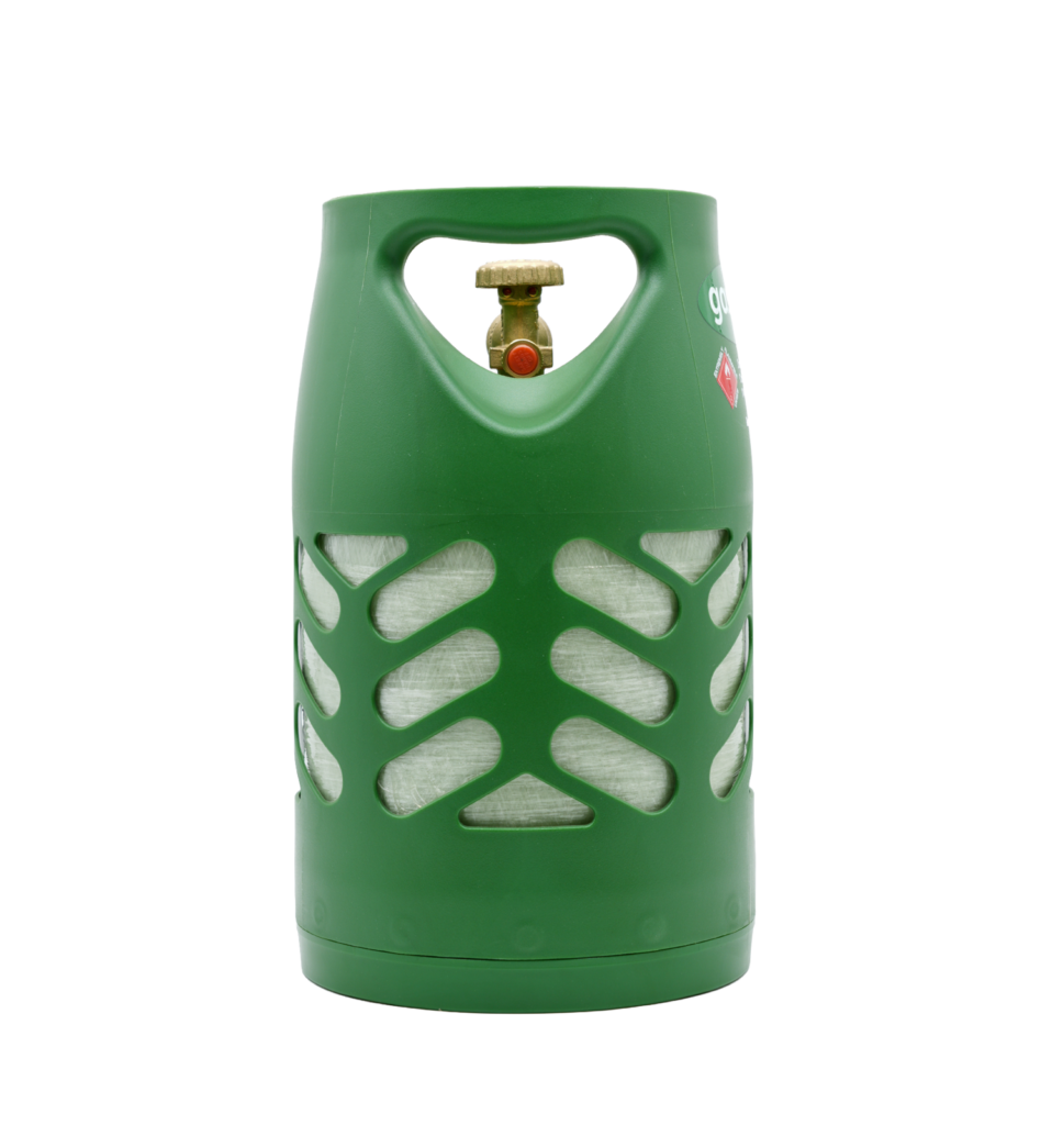 2.4kg propane gas cylinder POL valve and carry handle